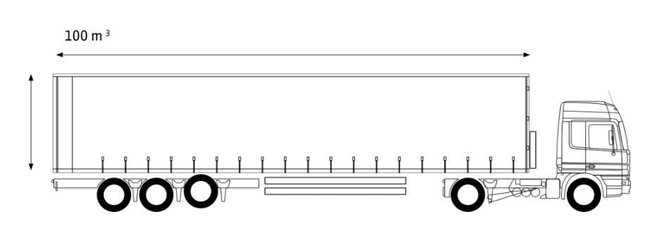 Sattelzug-weiss-seitliche-Ansicht